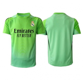 Billige Fotballdrakt Real Madrid Keeper Replika Bortedrakt 2025-26 Kortermet